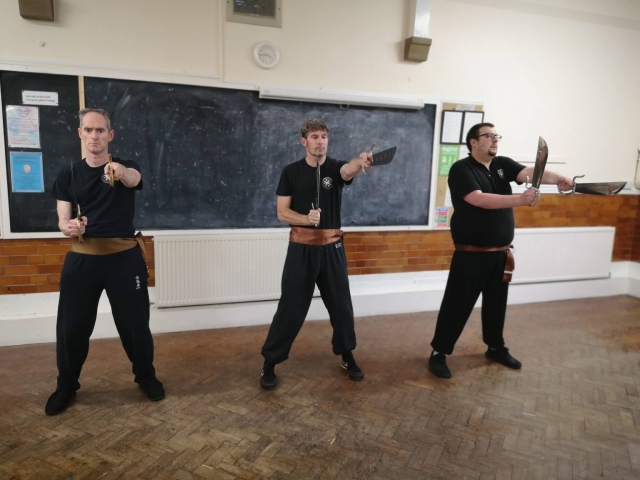 Old School Wing Chun - Senior students training