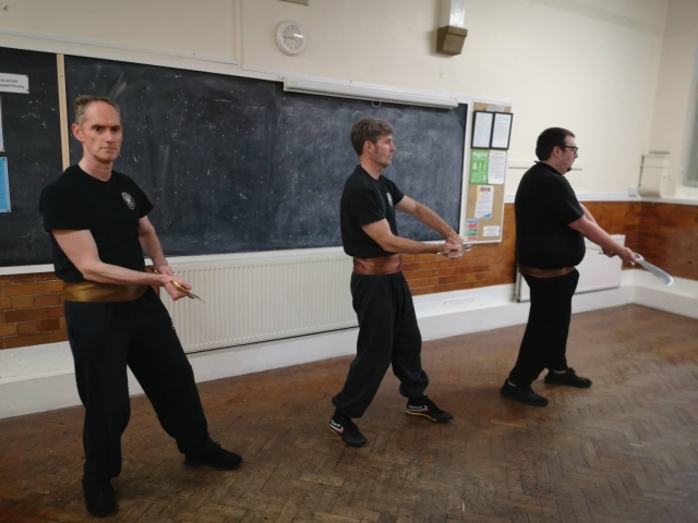 Old School Wing Chun - Senior students training